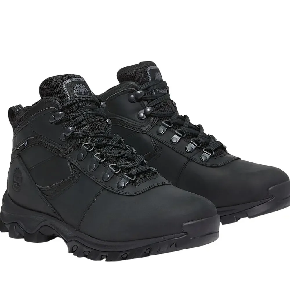 Timberland Keele Ridge W/P Mid Hiker - Black Full Grain - Size: 13W